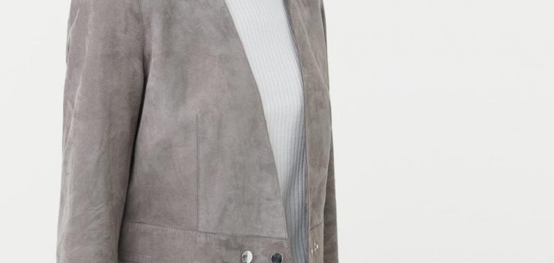 Chaqueta piel Mango